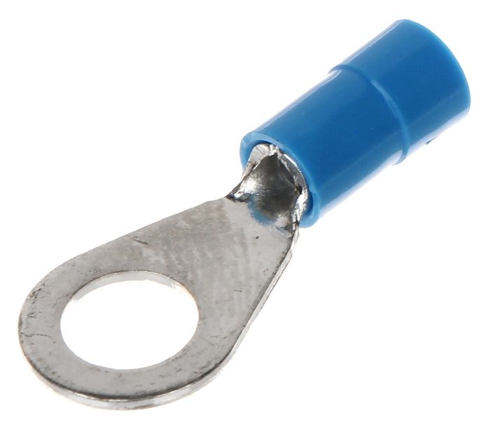 Connex Ring Terminal Blue 4.3mm Qty 25