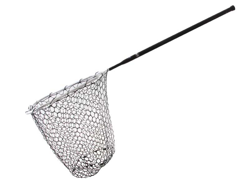 Nacsan Rubber Landing Net Medium Silver - Deep