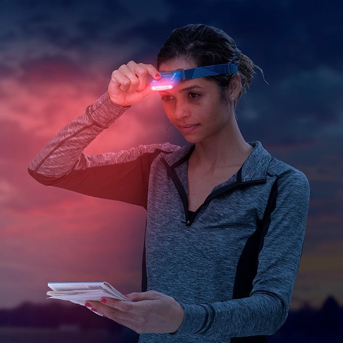 Nite Ize Radiant 170 Rechargeable Headlamp Blue