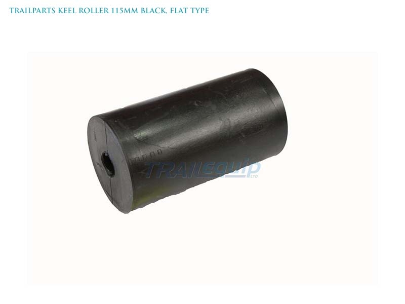 Trailparts Keel Roller 115mm Black Flat Type