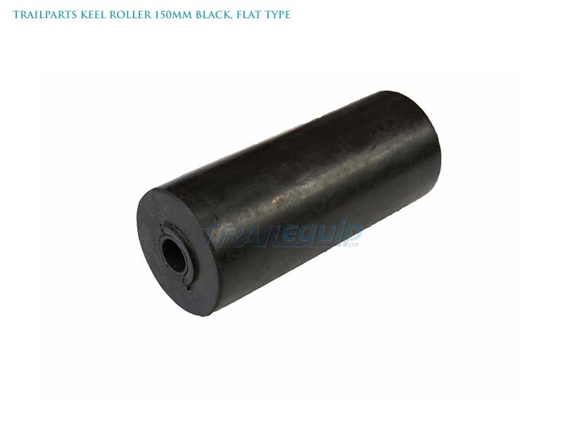 Trailparts Keel Roller 150mm Black Flat Type