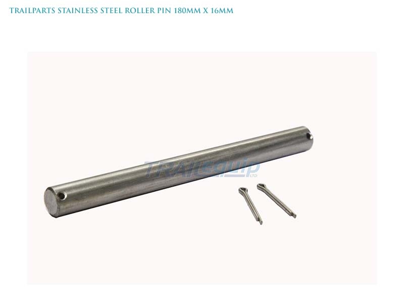 Trailparts Stainless Steel Roller Pin 180mm x 16mm