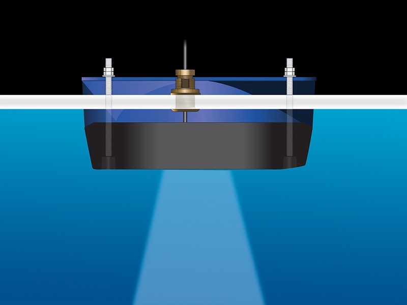 Raymarine R509LM Thru-Hull CHIRP Transducer 3kW