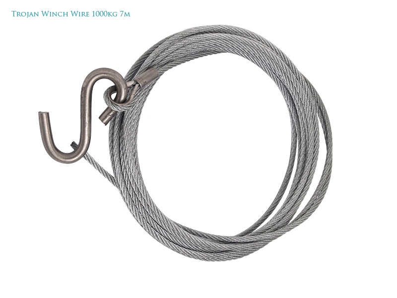 Trojan Winch Wire with Hook