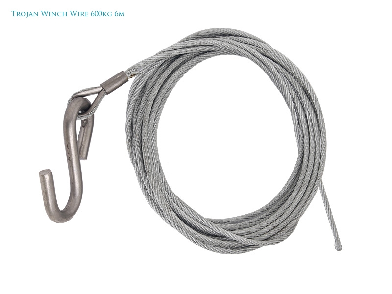 Trojan Winch Wire with Hook