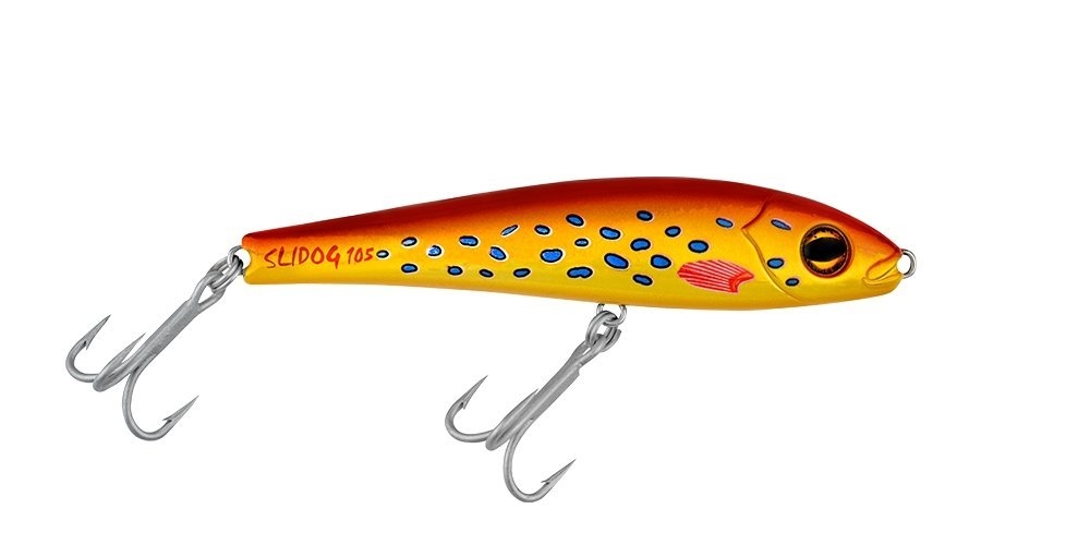 Halco Slidog 105H Heavy Stickbait 105mm 40g Coral Trout
