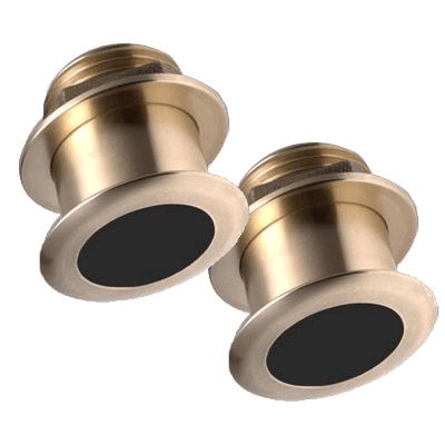 Raymarine B175 Depth/Temperature Thru Hull Low-High Transducer pair 12 deg