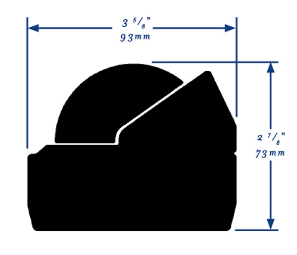 Ritchie Angler RA-93 Surface Mount Compass Grey