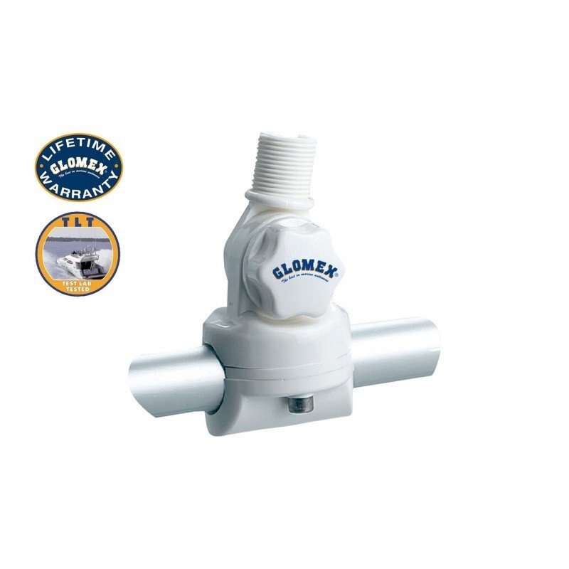 Glomex Reinforced Nylon Rail Swivel Mount with Knob