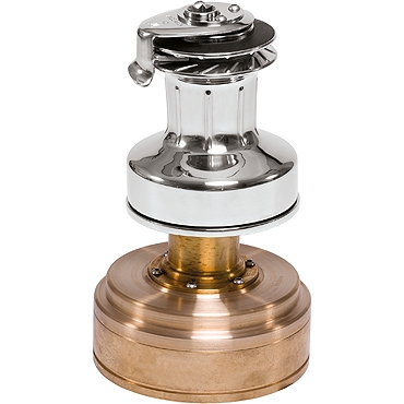 ANDERSEN 40ST Self Tailing Electric Winch Below Deck Black Trim 12V