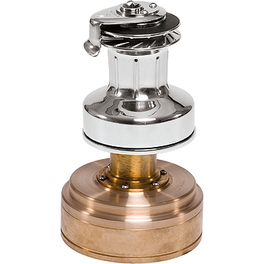 ANDERSEN 40ST Self Tailing Electric Winch Below Deck Black Trim 24V