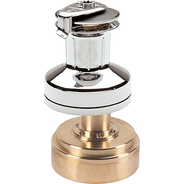 ANDERSEN 50ST Self Tailing Electric Winch Below Deck Black Trim 24V