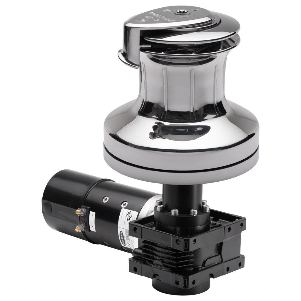 ANDERSEN 82-3 ST Full Stainless Winch Three Speed Electric 24V