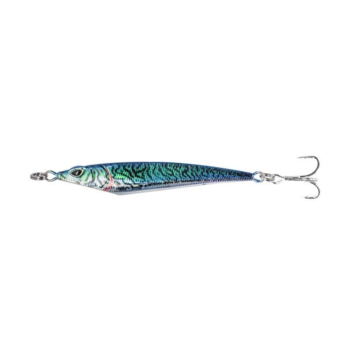 Nomad Design Ridgeback Long Cast Spinning Lure 80g Silver Green Mackerel