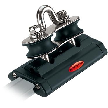 Ronstan RC11912 Series 19 Traveller Car 100mm 2 Pivot Control Sheaves