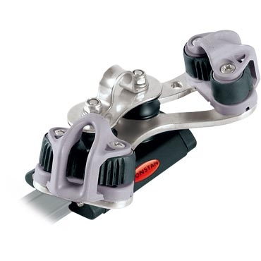 Ronstan RC11921 Series 19 Traveller Car 85mm 4 Control Sheaves 2 Cleats