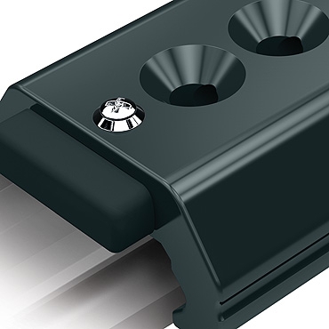 Ronstan S42 End Stop Alloy 100mm x 75mm