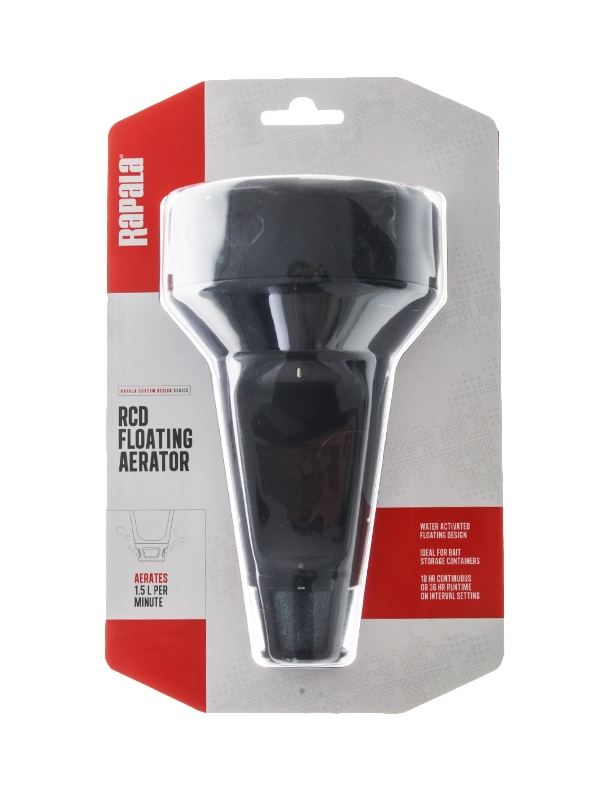 ManTackle Portable Live Bait Bucket with Rapala Floating Aerator