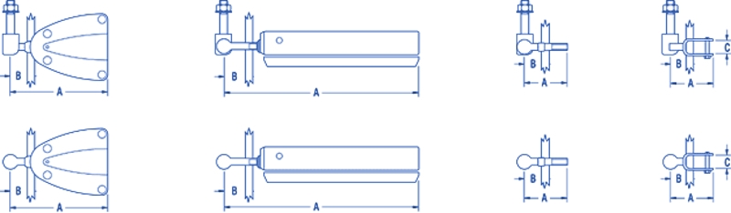 Ronstan RC00112 Batten Receptacle Link M10