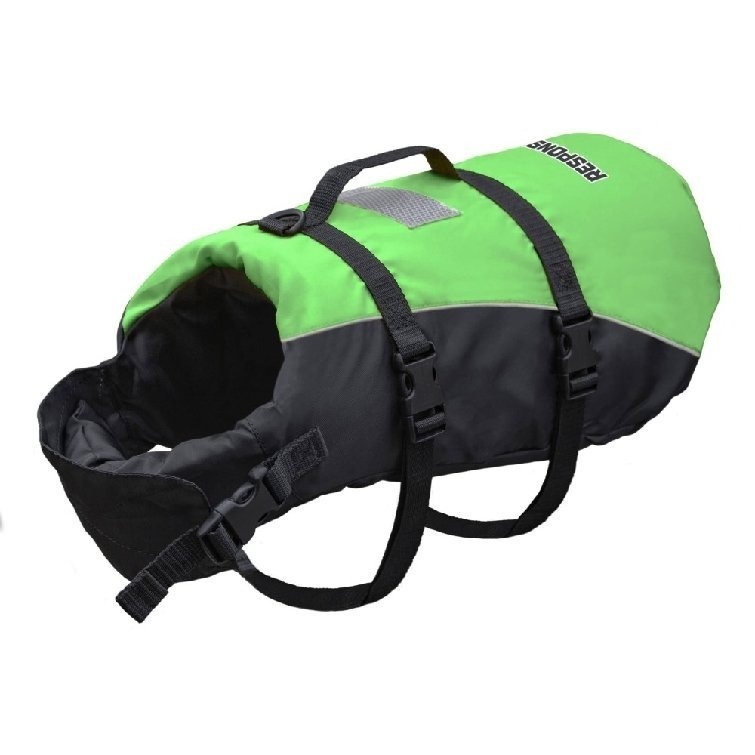 RESPONSE Dog Life Jacket Small Black/Green 1-5kg