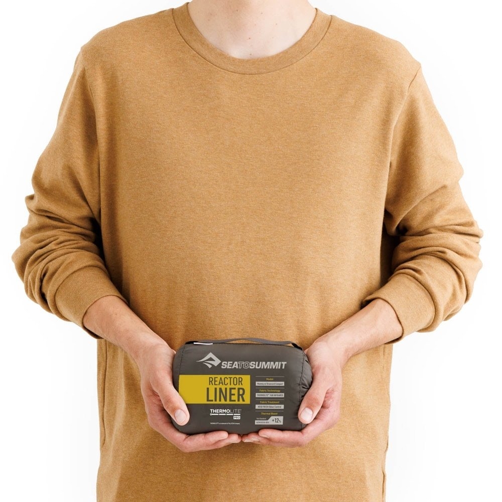 Sea to Summit Reactor Sleeping Bag Liner Sulphur Yellow