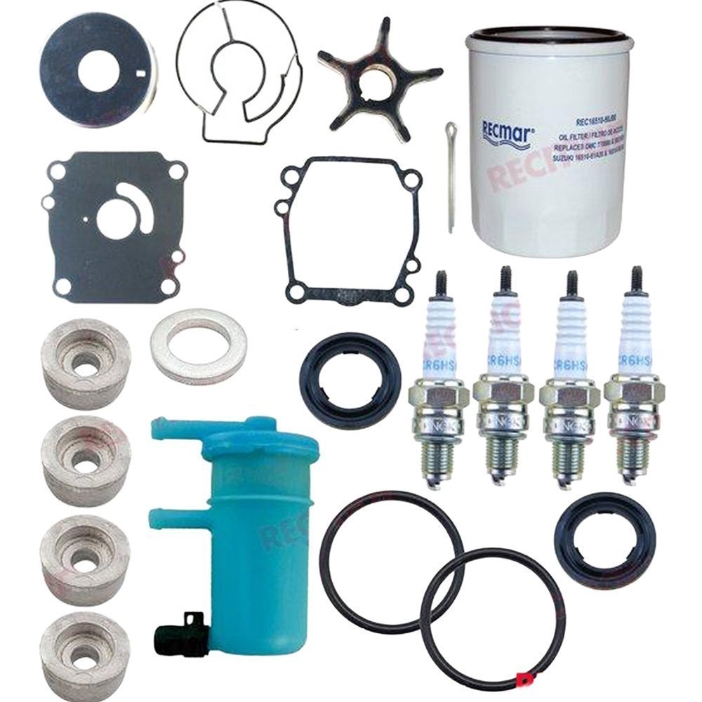 Recmar Maintenance Kit for Suzuki DF100/DF115 2010-12 Outboard Engines