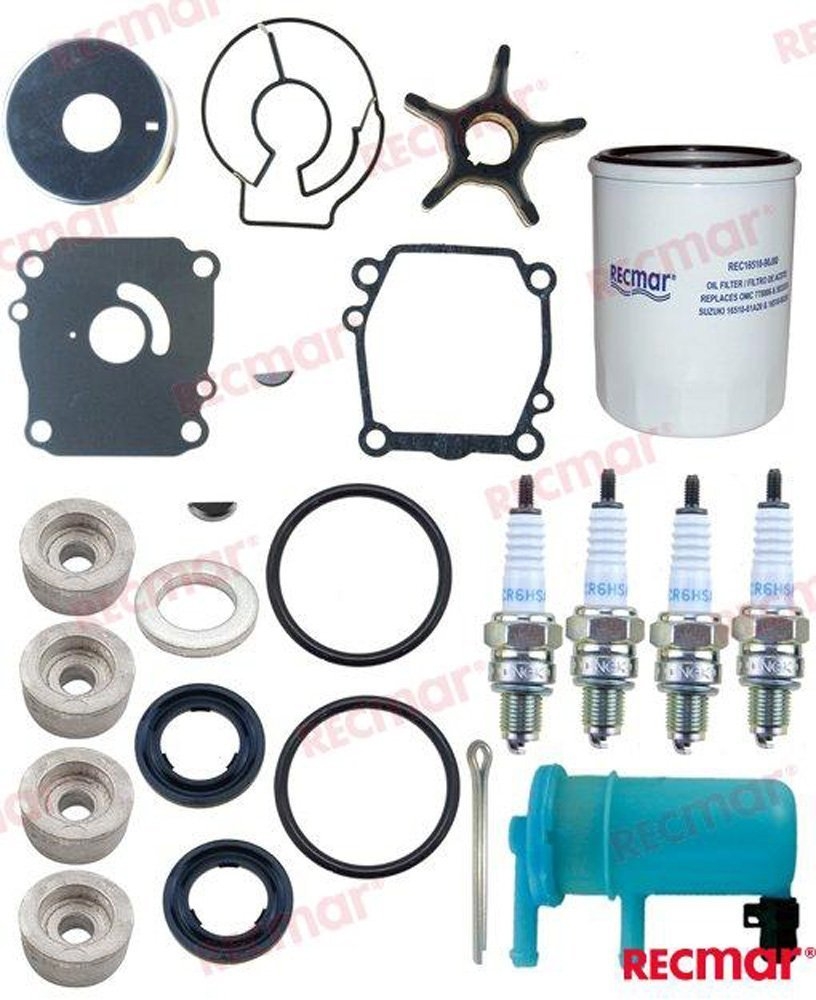 Recmar Maintenance Kit for Suzuki 2010-12 Outboard Engines