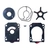 Recmar Water Pump Repair Kit for Suzuki Outboards 17400-96J03 4-Stroke 150-250HP