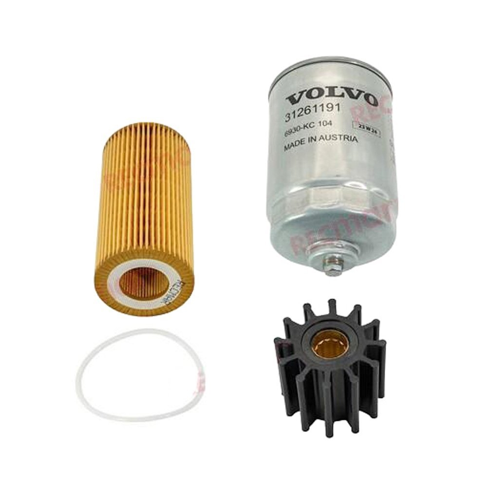 Recmar Maintenance Service Kit for Volvo Penta D3 Series Generation A/B/C