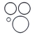 Recmar Oil Cooler Gasket Kit for Volvo Penta AQ/BB/MB Series