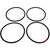 Recmar Oil Cooler Gasket Kit for Volvo Penta 22-Series