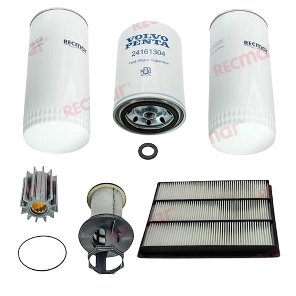 Recmar Maintenance Service Kit for Volvo Penta D6 Series