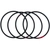 Recmar Heat Exchanger Gasket Kit for Volvo Penta D2-55A and D2-55B