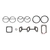 Recmar Water Cooler Gasket Kit for YANMAR Marine Engines 3GM Series