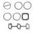 Recmar Water Cooler Gasket Kit for YANMAR Marine Engines 3JH Series