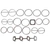 Recmar Water Cooler Gasket Kit for YANMAR Marine Engines 4JH Series