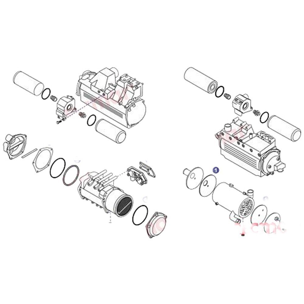 Recmar Oil Cooler Gasket Kit for YANMAR