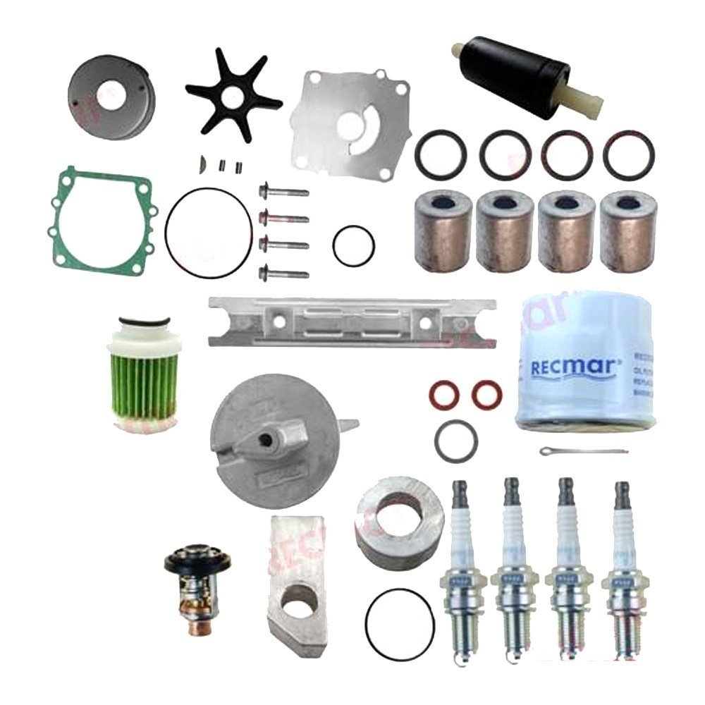 Recmar Service Maintenance Kit for Yamaha F100F 2017 Onwards Outboard Engines