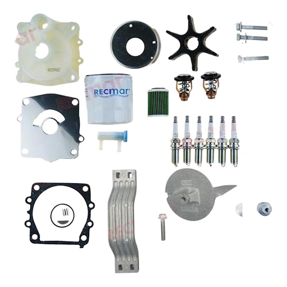 Recmar Service Maintenance Kit for Yamaha F200C 2006-2012 Outboard Engines