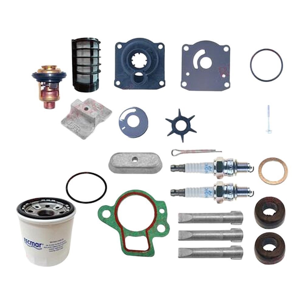 Recmar Service Maintenance Kit for Yamaha F25A 1998-2009 Outboard Engines