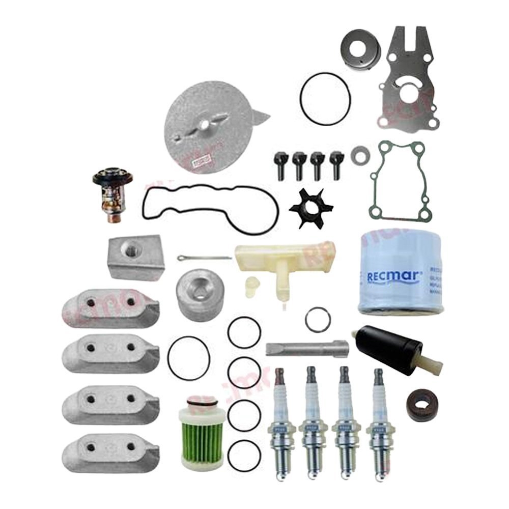 Recmar Service Maintenance Kit for Yamaha F50H / F60A / F60C / F60F Outboard Engines