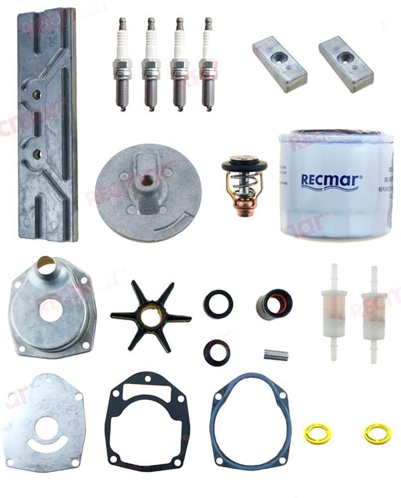 Recmar Service Maintenance Kit for Mercury/Mariner 4-Stroke 135HP/150HP EFI Outboard Engines