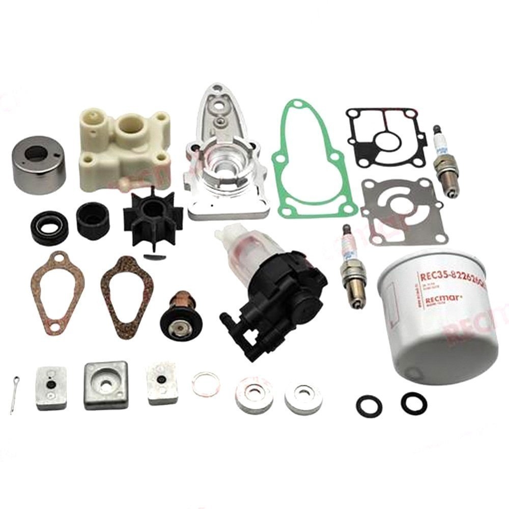 Recmar Service Maintenance Kit for Mercury/Mariner 4-Stroke 15HP-20HP EFI Outboard Engines