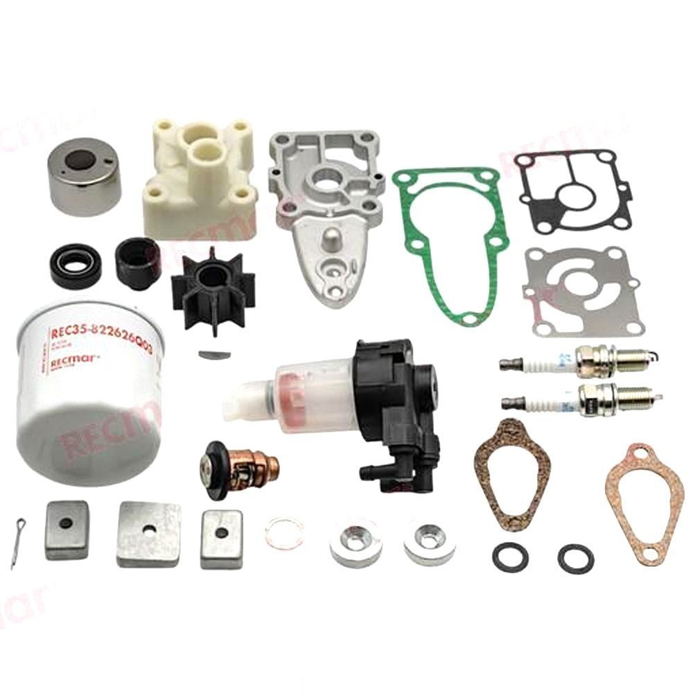 Recmar Service Maintenance Kit for Mercury/Mariner 4-Stroke 15HP-20HP EFI Outboard Engines
