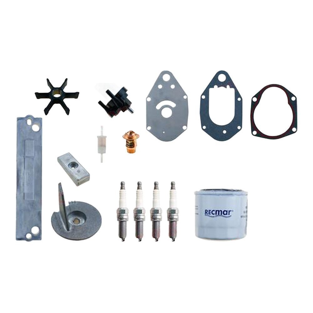 Recmar Service Maintenance Kit for Mercury/Mariner 4-Stroke 40HP/50HP/60HP EFI Outboard Engines