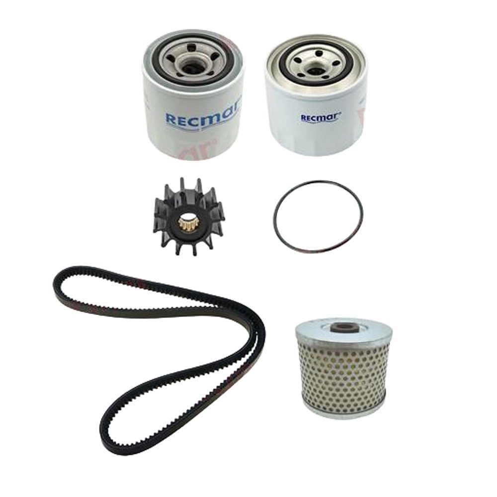 Recmar Maintenance Service Kit for YANMAR SK-MARINE-0012-G 4JH4AE and 4JH5E