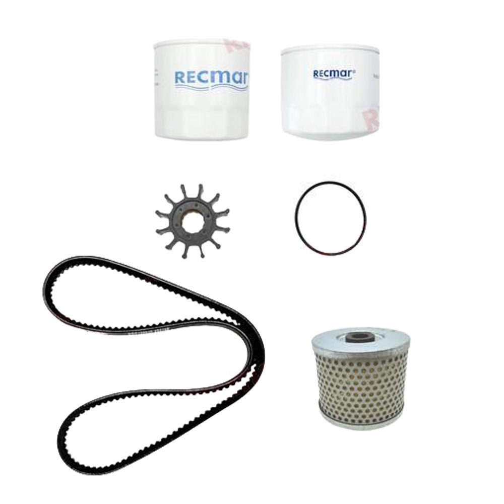 Recmar Maintenance Service Kit for YANMAR SK-MARINE-0012-G 4JH4AE and 4JH5E