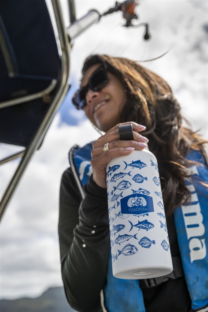 Toadfish Stainless Insulated Water Bottle with Lid 591ml