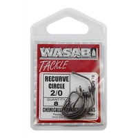 Wasabi Tackle Recurve Circle Hook Pack Thumbnail Wasabi Tackle Recurve Circle Hook Pack