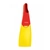 Mirage F3 Deluxe Rubber Swim Fins Red Size 3-5